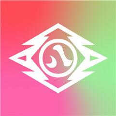 色見本。黄緑・赤ピンク・ピンクのグラデーション。