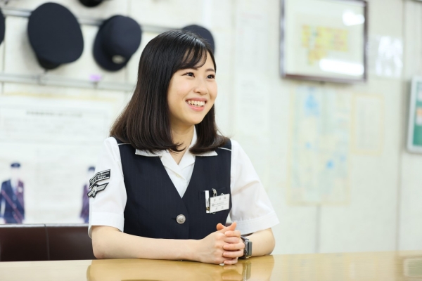 インタビューの様子