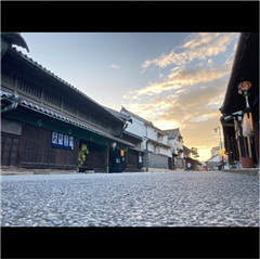 旧東海道で撮影された入賞受賞作品